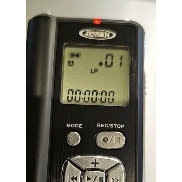 Jensen Digital Voice Recorder DR-115  Batteries Are Included - Picture 7 of 9